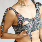 Tie Shoulder Breastfeeding Bikini Swimsuit Top | Milk & Baby