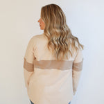 Varsity Dual Zip Breastfeeding Long Sleeve | Milk & Baby