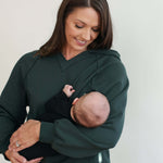 Big Hug Vertical Zip Breastfeeding Hoodie | Milk & Baby