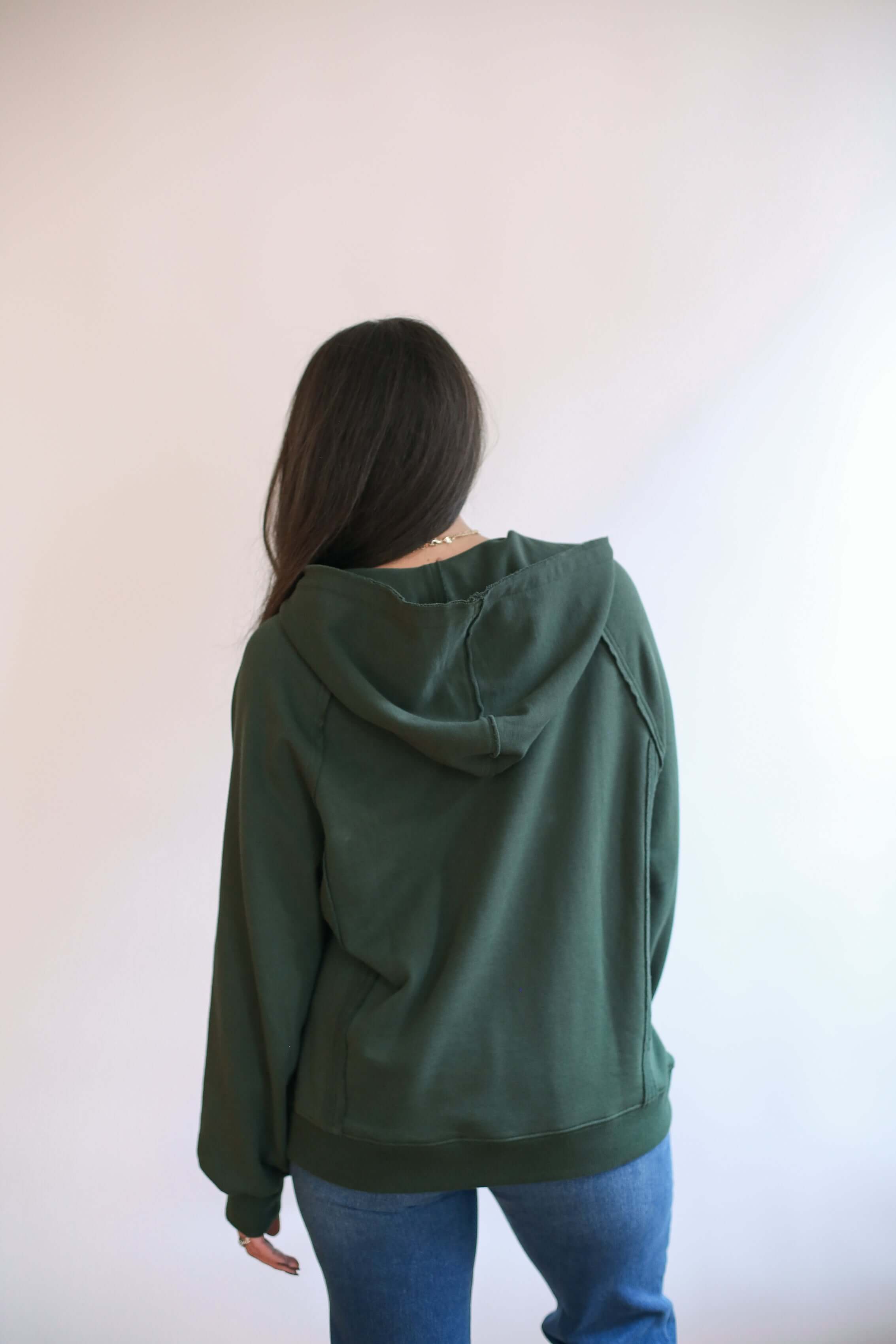Big Hug Vertical Zip Breastfeeding Hoodie | Milk & Baby