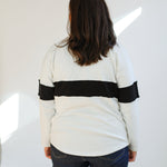 Varsity Dual Zip Breastfeeding Long Sleeve | Milk & Baby