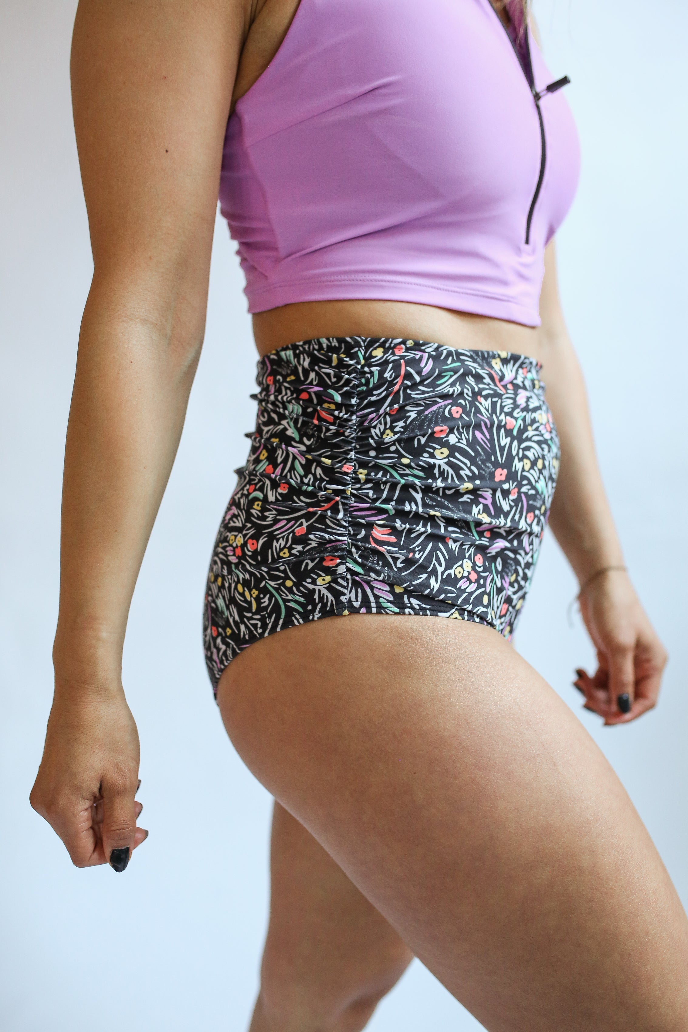 Full Coverage High Waist Bikini Bottoms | Milk & Baby