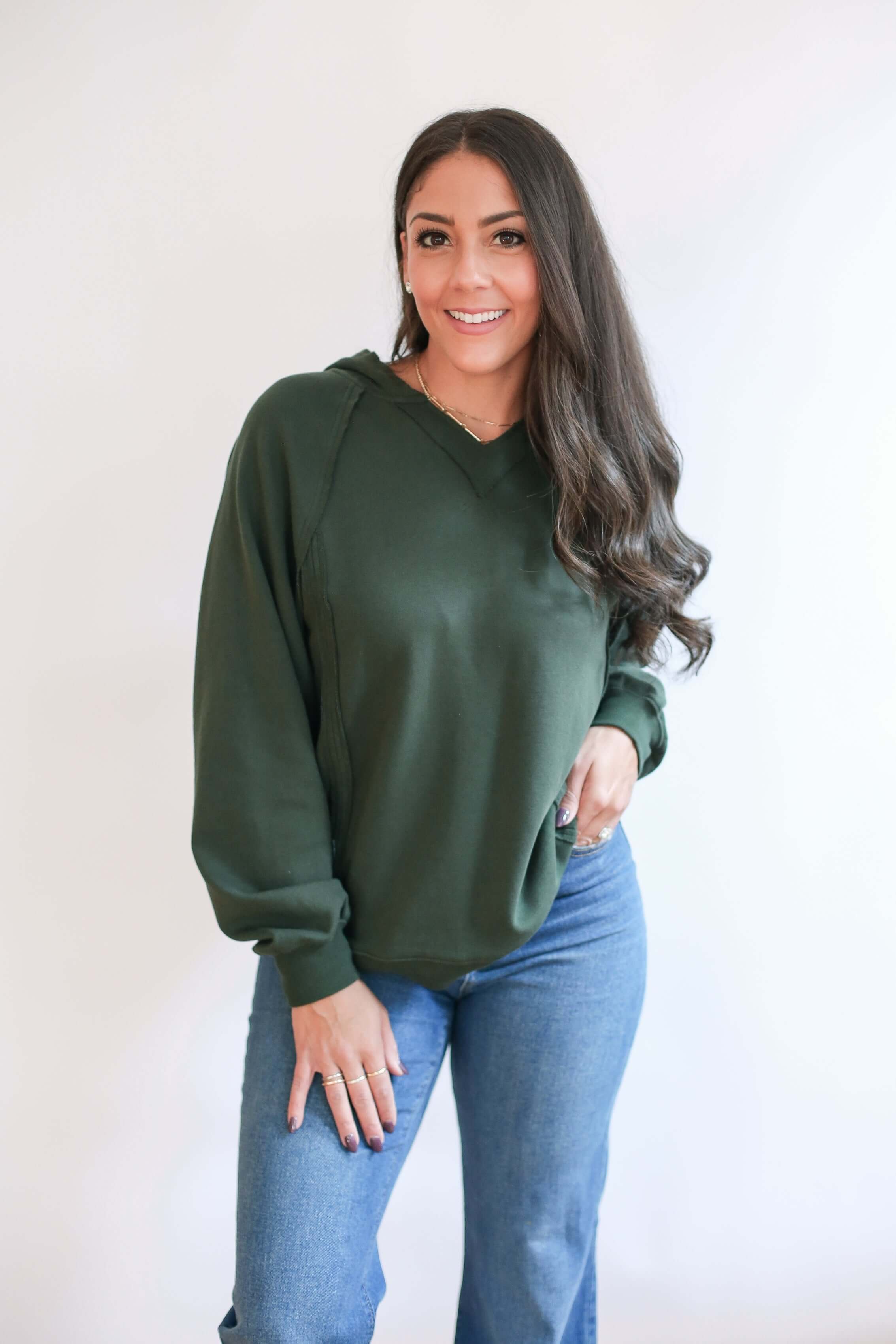 Big Hug Vertical Zip Breastfeeding Hoodie | Milk & Baby