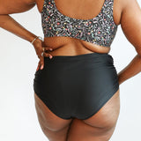 Full Coverage High Waist Bikini Bottoms | Milk & Baby