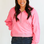 Oversized Three Zip Breastfeeding Sweatshirt | Milk & Baby