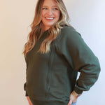 Big Hug Vertical Zip Breastfeeding Hoodie | Milk & Baby