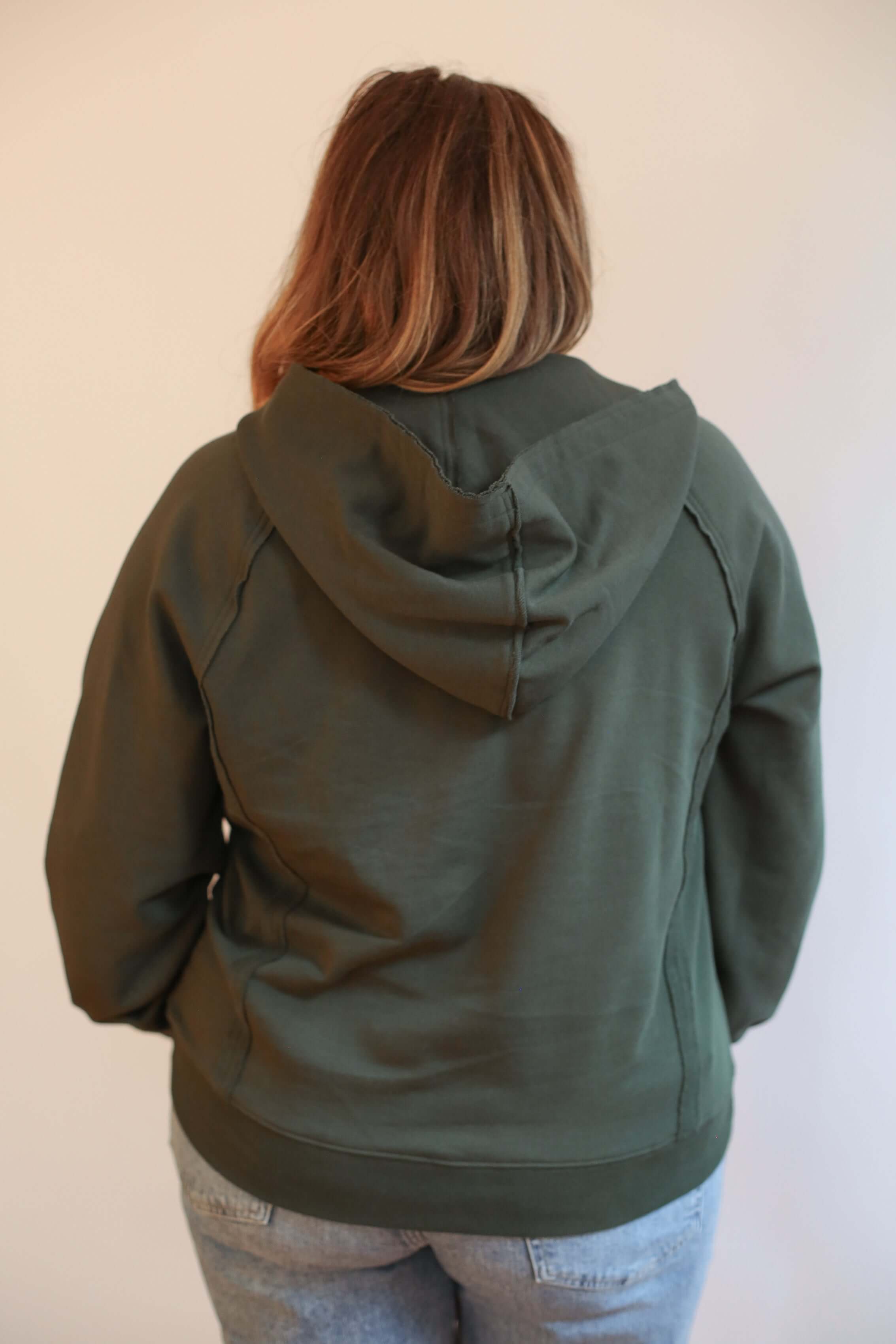 Big Hug Vertical Zip Breastfeeding Hoodie | Milk & Baby