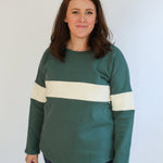 Varsity Dual Zip Breastfeeding Long Sleeve | Milk & Baby