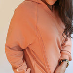 Big Hug Vertical Zip Breastfeeding Hoodie | Milk & Baby