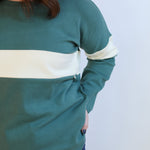 Varsity Dual Zip Breastfeeding Long Sleeve | Milk & Baby