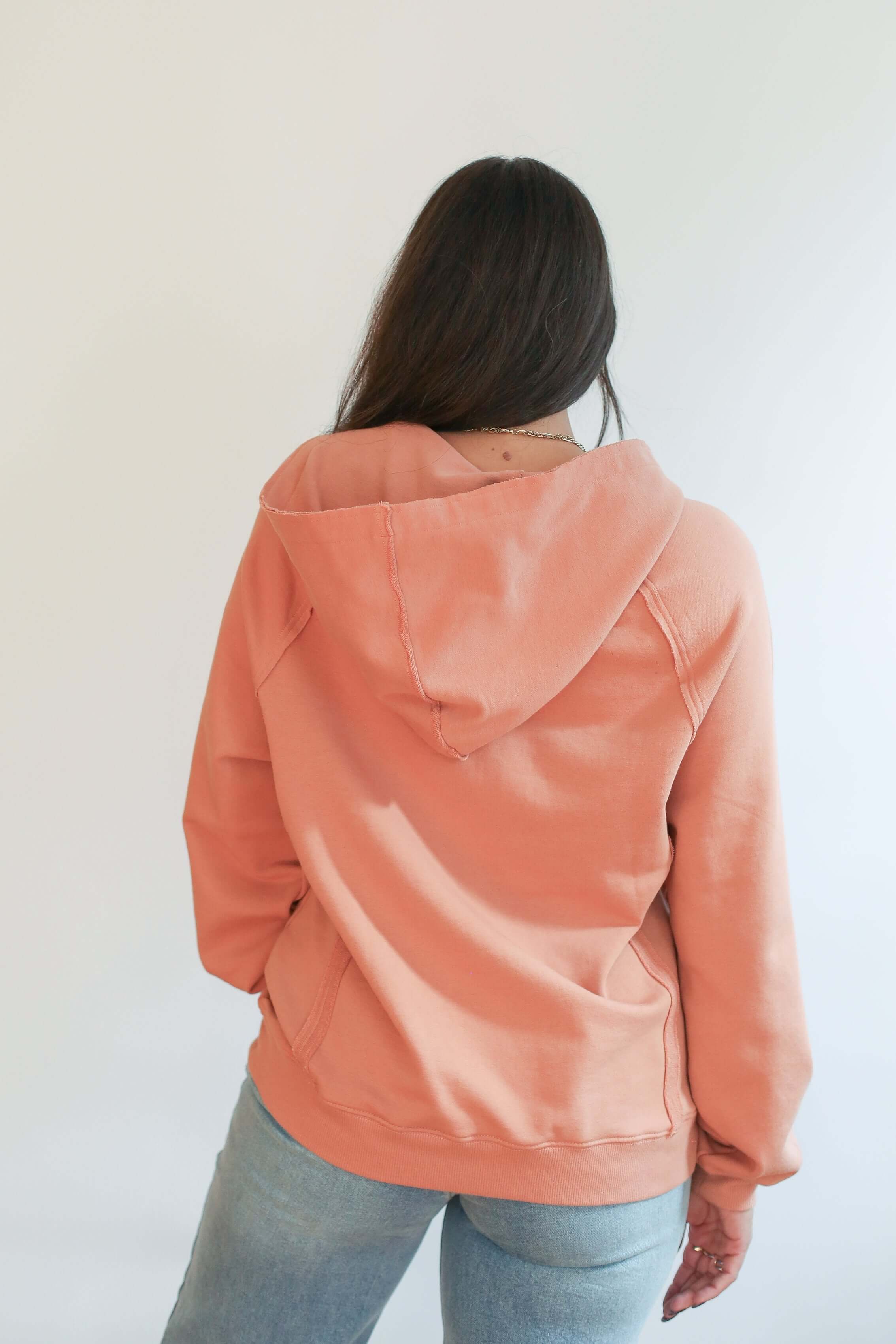 Big Hug Vertical Zip Breastfeeding Hoodie | Milk & Baby