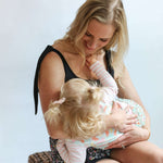 Tie Shoulder Breastfeeding Bikini Swimsuit Top Milk & Baby