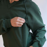 Big Hug Vertical Zip Breastfeeding Hoodie | Milk & Baby