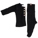 Onyx Everything Newborn Top & Bottom | Milk & Baby