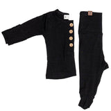 Onyx Everything Newborn Top & Bottom | Milk & Baby