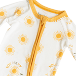 You Are My Sunshine Zipper Lounger | Milk & Baby