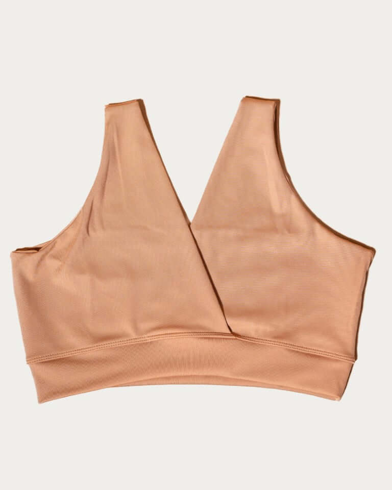 Mocha Mousse FourthWear Postpartum Bralette | Milk & Baby