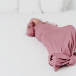 Rose Everything Knotted Newborn Gown | Milk & Baby