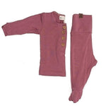 Rose Everything Newborn Top & Bottom | Milk & Baby