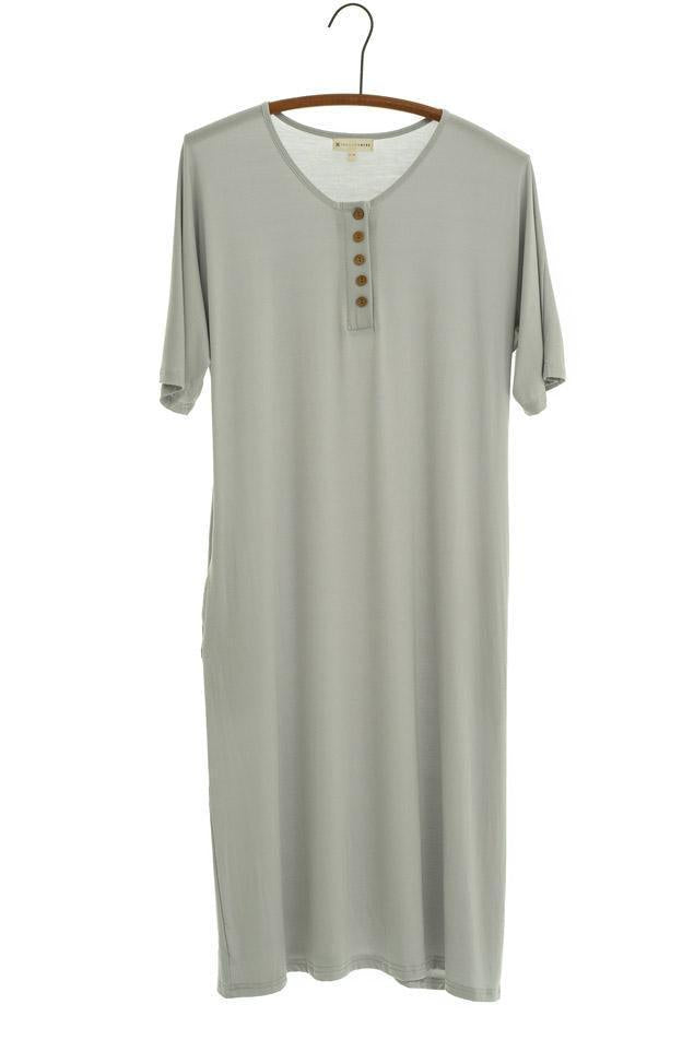 Sage Everything Maternity & Nursing Dress | Milk & Baby