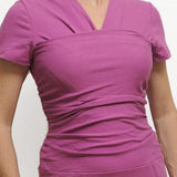 Skin To Skin Kangaroo T-Shirt & Nursing in Orchid | Milk & Baby