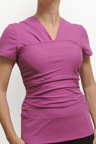 Skin To Skin Kangaroo T-Shirt & Nursing in Orchid - Milk & Baby 