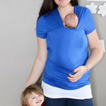 Skin To Skin Kangaroo T-Shirt & Nursing in Orchid | Milk & Baby
