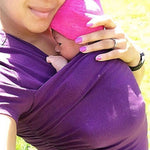 Skin To Skin Kangaroo T-Shirt & Nursing Top | Lagoon Blue | Milk & Baby