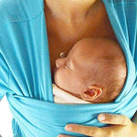 Skin To Skin Kangaroo T-Shirt & Nursing Top | Lagoon Blue | Milk & Baby