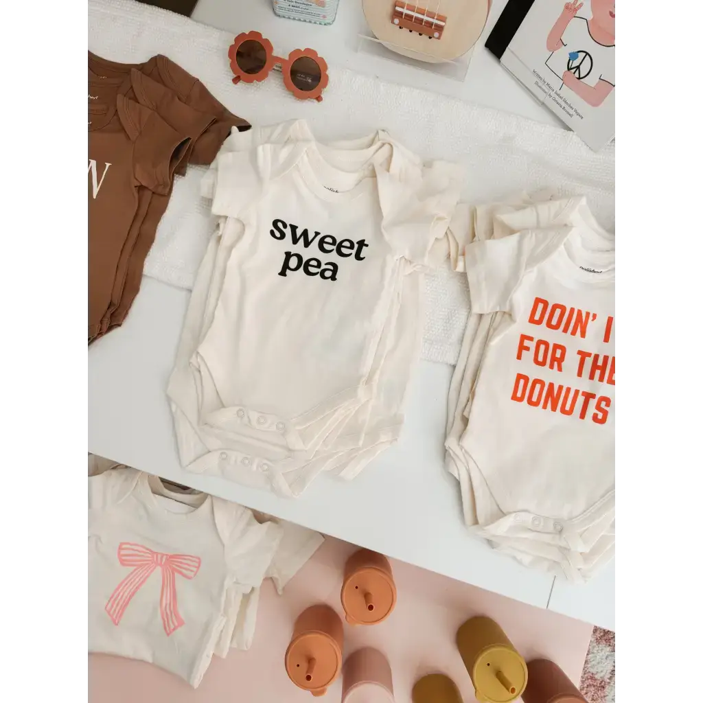 Sweet Pea Baby Onesie | Milk & Baby