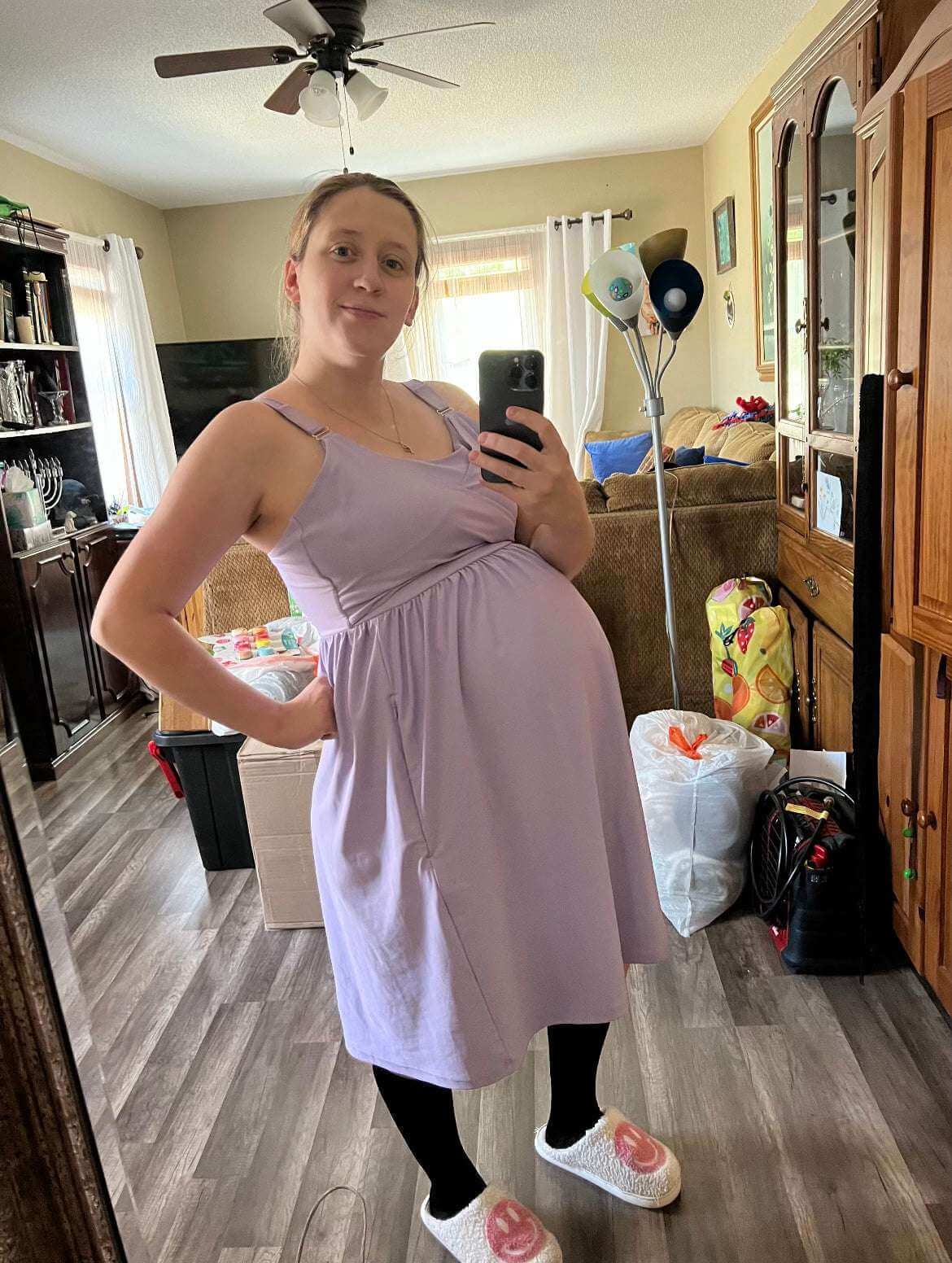 Journey Hands Free Pumping Lounge Dress | Milk & Baby