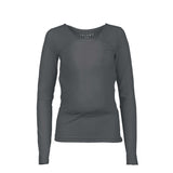 Soothe Shirt | Long Sleeve | Gray | Milk & Baby