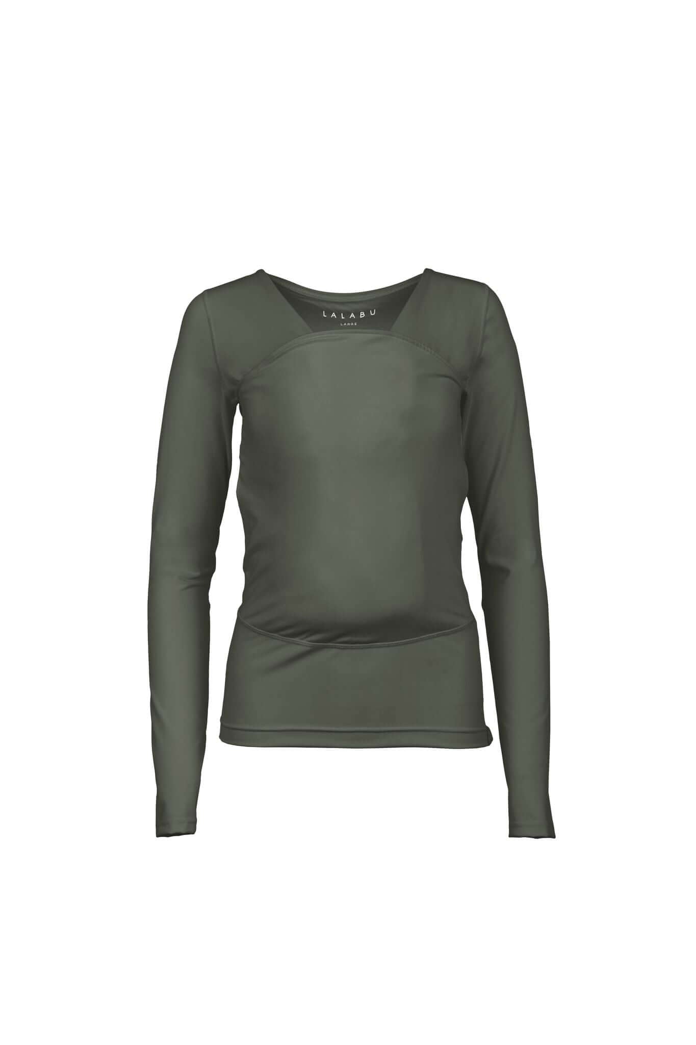 Soothe Shirt | Long Sleeve | Fern | Milk & Baby