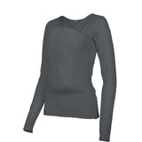 Soothe Shirt | Long Sleeve | Gray | Milk & Baby