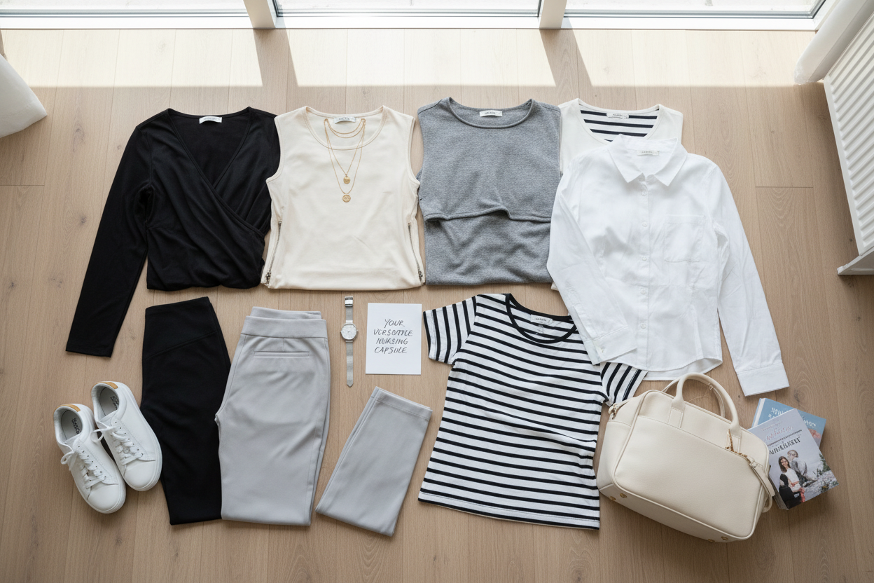 How to Build a Nursing-Friendly Capsule Wardrobe: Essentials for Effortless Outfits