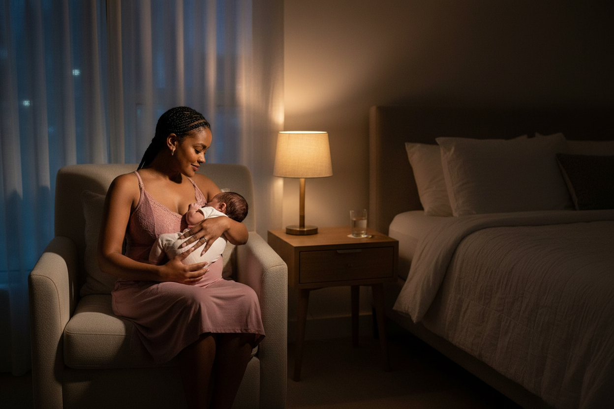 Nighttime Nursing Hacks: How to Choose Sleepwear for Effortless Midnight Feeds
