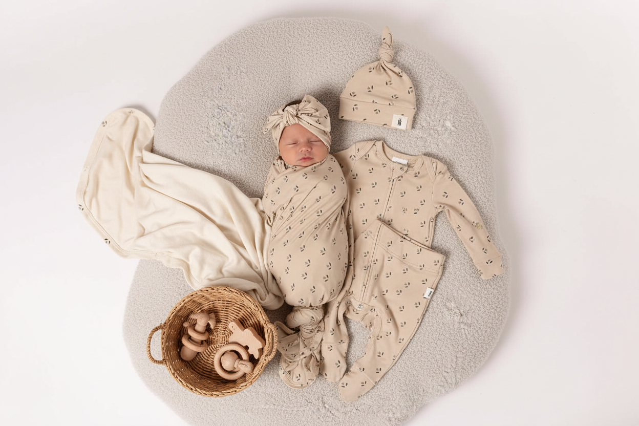 Why Bamboo Baby Clothes Are the Best Choice for Sensitive Newborn Skin (And How to Pick the Right Romper or Swaddle)