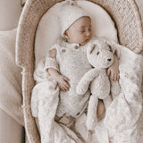 Luna + Luca Novelty Knit Romper - Black Speckle | Milk & Baby