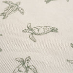 Turtles | Organic Convertible Zip Romper | Milk & Baby