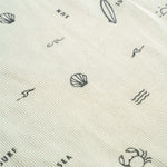 Surf | Organic Convertible Zip Romper | Milk & Baby