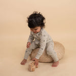 Surf | Organic Convertible Zip Romper | Milk & Baby