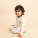 Summer Sun | Organic Convertible Zip Romper | Milk & Baby