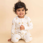 Summer Sun | Organic Convertible Zip Romper | Milk & Baby