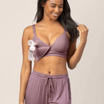 Signature Sublime® Contour Hands-Free Pumping & Nursing Bra | Twilight | Milk & Baby