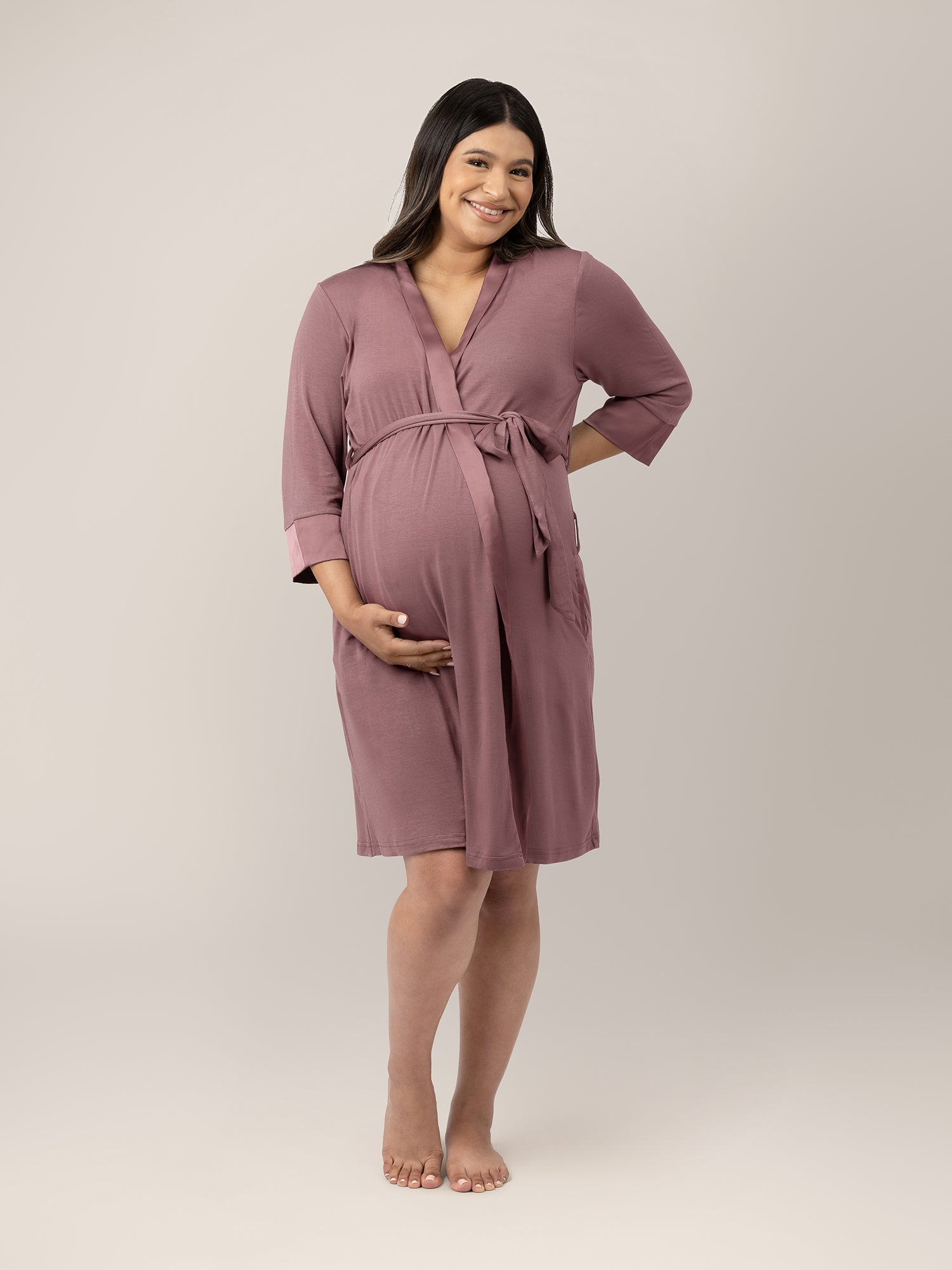 Emmaline Robe | Twilight | Milk & Baby
