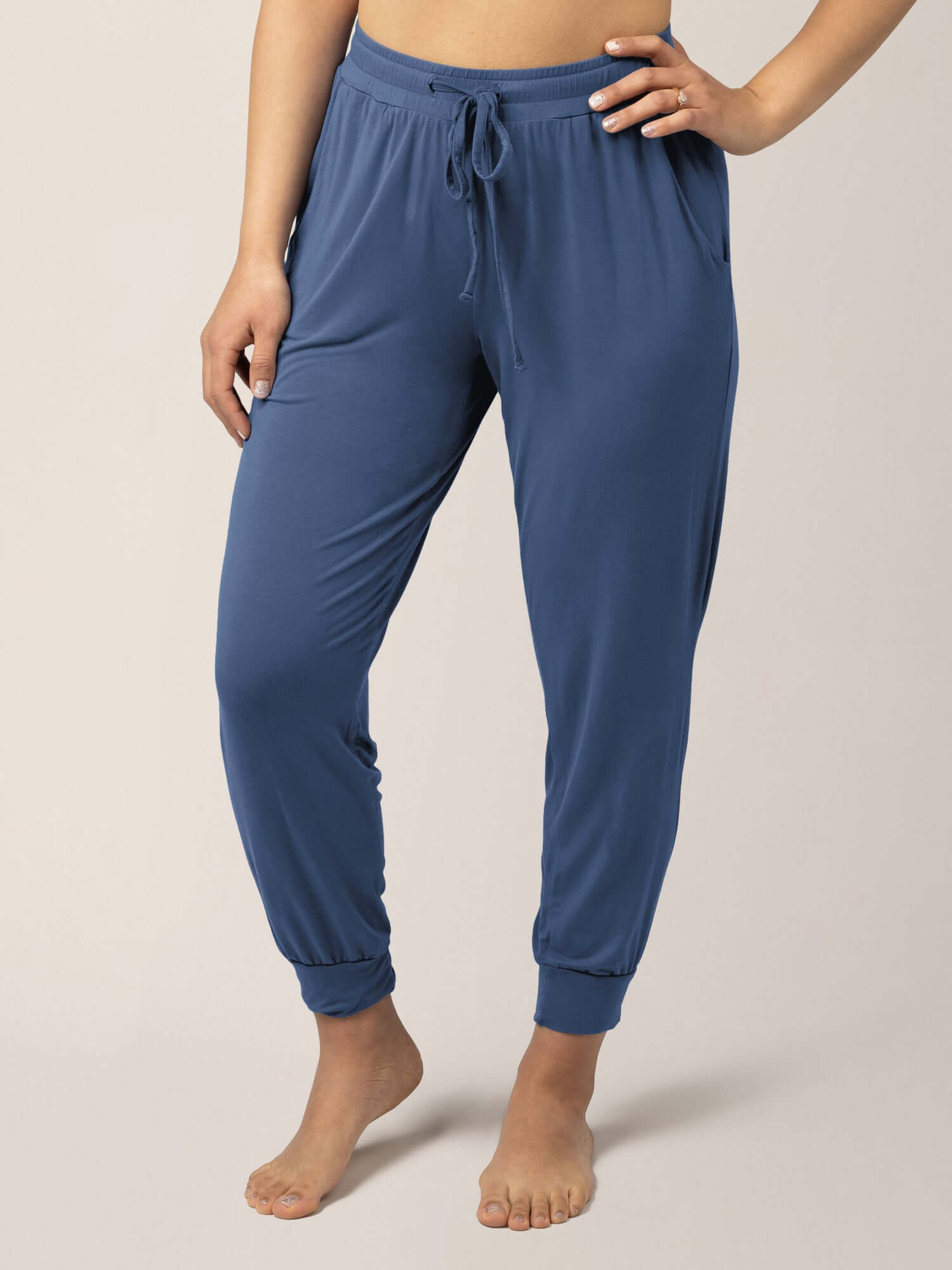Everyday Lounge Jogger | Slate Blue | Milk & Baby