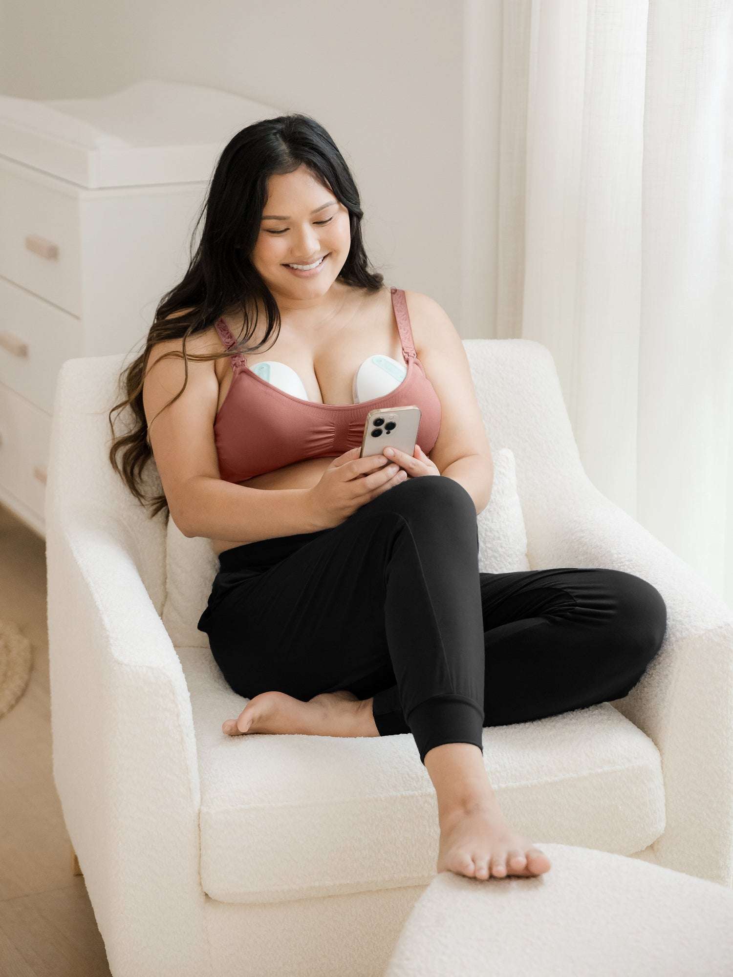 Simply Sublime® Nursing Bra | Redwood | Milk & Baby