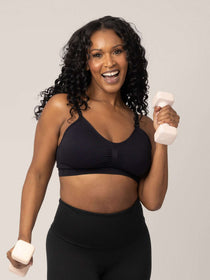 Sublime® Nursing Sports Bra | Black | Milk & Baby