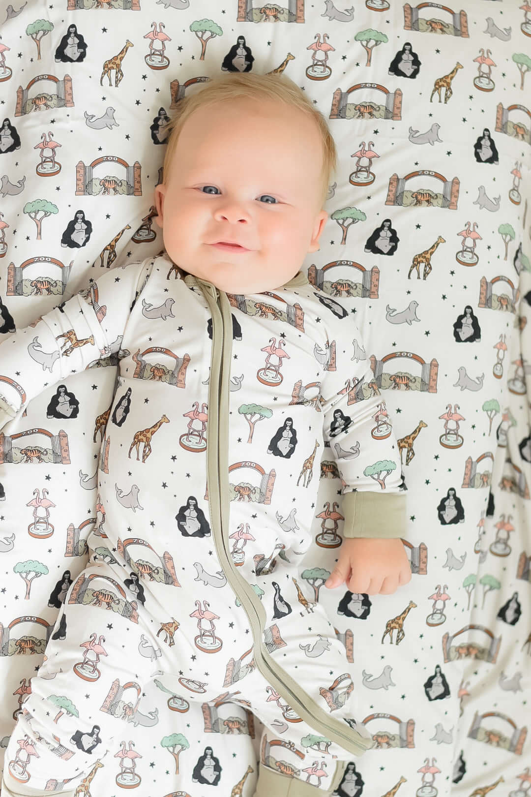 Zoo Adventures Dream Romper | Milk & Baby