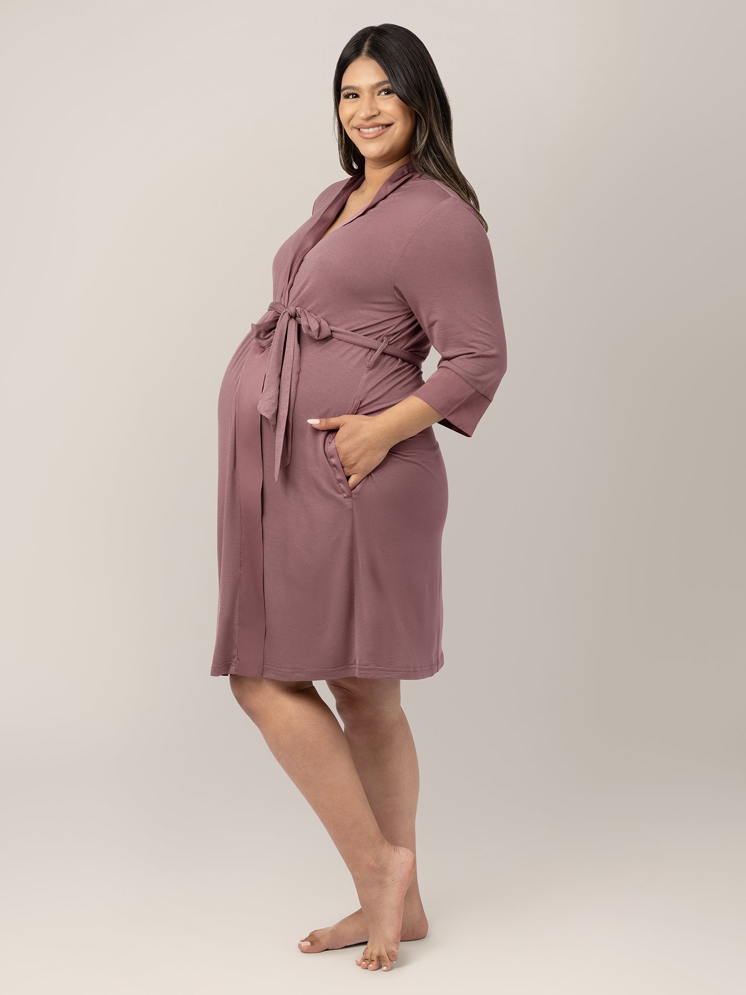 Emmaline Robe | Twilight | Milk & Baby